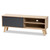 Mallory Modern And Contemporary Two-Tone Oak Brown And Grey Finished Wood Tv Stand TV8009-Oak/Grey-TV