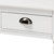 Garvey French Provincial White Finished Wood 3-Drawer Entryway Console Table JY20A373-Antique White-Console