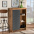 Caspian Modern And Contemporary Two-Tone Grey And Oak Brown Finished Wood Shoe Cabinet MPC8015-Oak/Grey-Cabinet