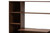 Ezra Modern And Contemporary Walnut Brown Finished Wood Storage Computer Desk With Shelves SESD8011WI-Columbia-Desk