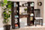 Ezra Modern And Contemporary Walnut Brown Finished Wood Storage Computer Desk With Shelves SESD8011WI-Columbia-Desk