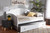 Mara Cottage Farmhouse White Finished Wood Full Size Daybed With Roll-Out Trundle Bed MG0030-White-Daybed-Full