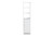 Beltran Modern And Contemporary White Finished Wood Bathroom Storage Cabinet SR191192-White-Cabinet
