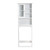 Campbell Modern And Contemporary White Finished Wood Over The Toilet Bathroom Storage Cabinet SR203099-White-Cabinet