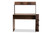 Garnet Modern And Contemporary Walnut Brown Finished Wood Desk With Shelves SESD8015WI-Columbia-Desk