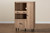 Patterson Modern And Contemporary Oak Brown Finished 1-Drawer Kitchen Storage Cabinet MH8694-Oak-Cabinet