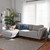 Mirian Modern And Contemporary Grey Fabric Upholstered Sectional Sofa With Left Facing Chaise LSG816L-Grey-LFC SF