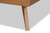 Emiko Modern And Contemporary Walnut Brown Finished Wood Full Size Platform Bed Emiko-Ash Walnut-Full