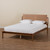 Giuseppe Modern And Contemporary Walnut Brown Finished Full Size Platform Bed MG-0049-Ash Walnut-Full