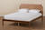 Giuseppe Modern And Contemporary Walnut Brown Finished Queen Size Platform Bed MG-0049-Ash Walnut-Queen