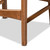Katya Mid-Century Modern Walnut Brown Finished Wood 2-Piece Counter Stool Set RH378P-Walnut Bent Seat-PC-2PK