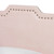 Benjen Modern And Contemporary Glam Light Pink Velvet Fabric Upholstered Twin Size Panel Bed CF9210C-Light Pink Velvet-Twin