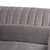 Morton Mid-Century Modern Contemporary Grey Velvet Fabric Upholstered And Dark Brown Finished Wood Sectional Sofa With Left Facing Chaise RDS-S0017-L-Grey Velvet/Wenge-LFC