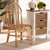Athena Modern and Contemporary Natural Finished Rattan Dining Chair Athena-Natural-DC