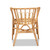 Luxio Modern And Contemporary Natural Finished Rattan Dining Chair Luxio-Natural-CC