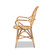 Sheraton Modern And Contemporary Natural Finished Rattan Dining Armchair Sheraton-Natural-DC