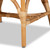 Sonia Modern And Contemporary Natural Finished Rattan Dining Chair Sonia-Natural-DC No Arm
