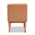 Daymond Mid-Century Modern Tan Faux Leather Upholstered And Walnut Brown Finished Wood Dining Chair BBT8051.12-Tan/Walnut-CC