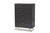 Kelson Modern And Contemporary Dark Grey And Gold Finished Wood 5-Drawer Chest LV19COD1923-Dark Grey-5DW-Chest