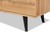 Radley Modern And Contemporary Transitional Oak Brown Finished Wood 3-Drawer Sideboard Buffet SB001-Wotan Oak-Sideboard