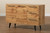 Radley Modern And Contemporary Transitional Oak Brown Finished Wood 3-Drawer Sideboard Buffet SB001-Wotan Oak-Sideboard