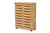 Adalwin Modern And Contemporary Oak Brown Finished Wood 2-Door Shoe Storage Cabinet SC863522-Wotan Oak