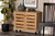 Gisela Modern And Contemporary Oak Brown Finished Wood 2-Door Shoe Storage Cabinet SC865512M-Wotan Oak
