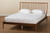 Abel Classic And Traditional Transitional Walnut Brown Finished Wood King Size Platform Bed MG0064-Walnut-King