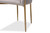 Ballard Modern Luxe And Glam Grey Velvet Fabric Upholstered And Gold Finished Metal Dining Chair DC168-Grey Velvet/Gold-DC