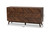 Hartman Mid-Century Modern Walnut Brown Finished Wood 6-Drawer Dresser LV23COD23232WI-Columbia-6DW-Dresser