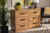 Colburn Modern and Contemporary 6-Drawer Oak Brown Finished Wood Storage Dresser BR888003-Wotan Oak