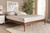 Tallis Classic and Traditional Walnut Brown Finished Wood Full Size Bed Frame MG006-1-Walnut-Full-Frame