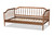 Parson Classic Mid-Century Modern Walnut Brown Finished Wood Twin Size Daybed MG0073-1-Walnut-Daybed