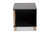 Eckhart Modern and Contemporary Two-Tone Dark Grey and Oak Finished Wood Cat Litter Box Cover House SECHC150130WI-Dark Grey/Hana Oak-Cat House