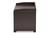 Mariam Modern and Contemporary Dark Brown Finished Wood Cat Litter Box Cover House SECHC150140WI-Modi Wenge-Cat House