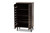 Salma Modern and Contemporary Dark Brown Finished Wood 2-Door Shoe Storage Cabinet SESC70180WI-Modi Wenge-Shoe Cabinet