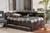 Faraday Modern and Contemporary Dark Brown Finished Wood Twin Size Platform Storage Corner Bed SEBED1302718-Modi Wenge-Twin