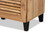 Coolidge Modern and Contemporary Oak Brown Finished Wood 3-Door Shoe Storage Cabinet with Drawer FP-05LV-Wotan Oak