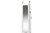 Richelle Modern and Contemporary White Finished Wood Hanging Jewelry Armoire with Mirror JC24D-WH-White