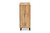 Coolidge Modern and Contemporary Oak Brown Finished Wood 1-Drawer Shoe Storage Cabinet FP-02LV-Wotan Oak