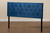 Felix Modern and Contemporary Navy Blue Velvet Fabric Upholstered Full Size Headboard Felix-Navy Blue Velvet-HB-Full