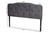 Gregory Modern and Contemporary Grey Velvet Fabric Upholstered Full Size Headboard Gregory-Grey Velvet-HB-Full