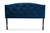 Leone Modern and Contemporary Navy Blue Velvet Fabric Upholstered Full Size Headboard Leone-Navy Blue Velvet-HB-Full