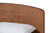 Keagan Mid-Century Modern Transitional Walnut Brown Finished Wood Full Size Platform Bed MG-2200-1-Ash Walnut-Full