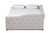 Becker Modern and Contemporary Transitional Beige Fabric Upholstered Full Size Daybed with Trundle Becker-Beige-Daybed-F/T