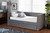 Larkin Modern and Contemporary Grey Velvet Fabric Upholstered Twin Size Daybed with Trundle CF9227-Silver Grey Velvet-Daybed-T/T