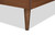 Ryo Mid-Century Modern Transitional Walnut Brown Finished Wood Twin Size Platform Bed Ryo-Ash Walnut-Twin