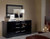 28" Black Mdf Dresser (282503)