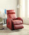 28" X 37" X 40" Red Pu Recliner With Power Lift (285713)