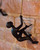 3.5" X 3.5" X 5.5" Black Climbing Man - Wall Art (293218)